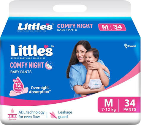 Baby Diapers Pack (M) image 1